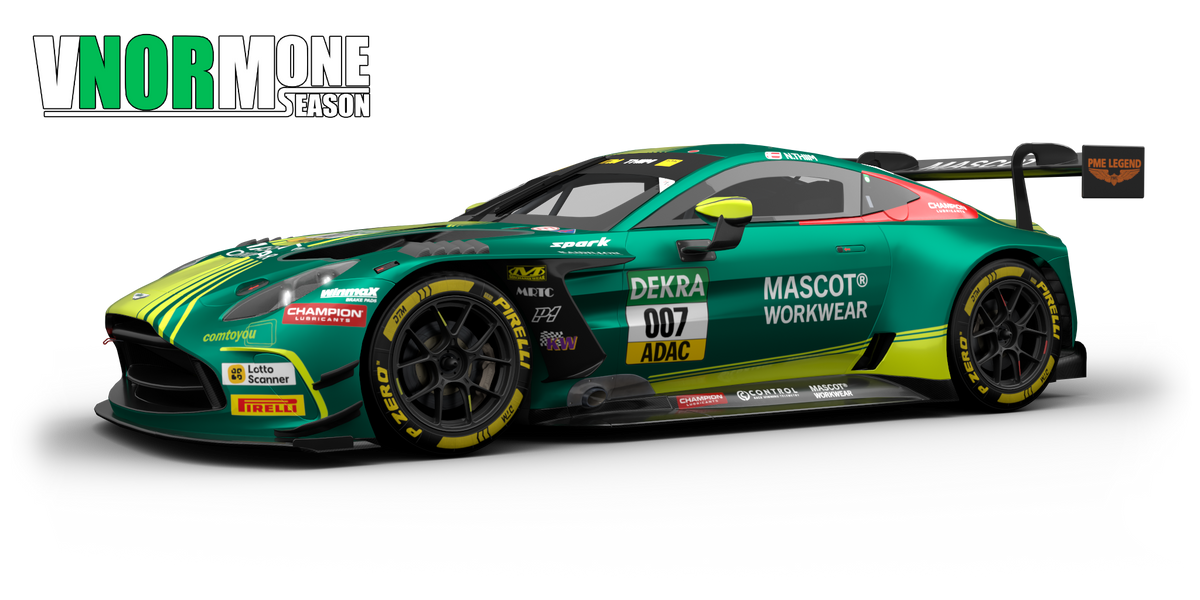 Aston Martin Vantage GT3 EVO for Nordschleife
