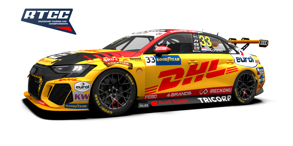 Audi RS 3 LMS 2021 for Vallelunga Chicane