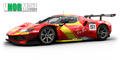 Ferrari 296 GT3 for Nordschleife