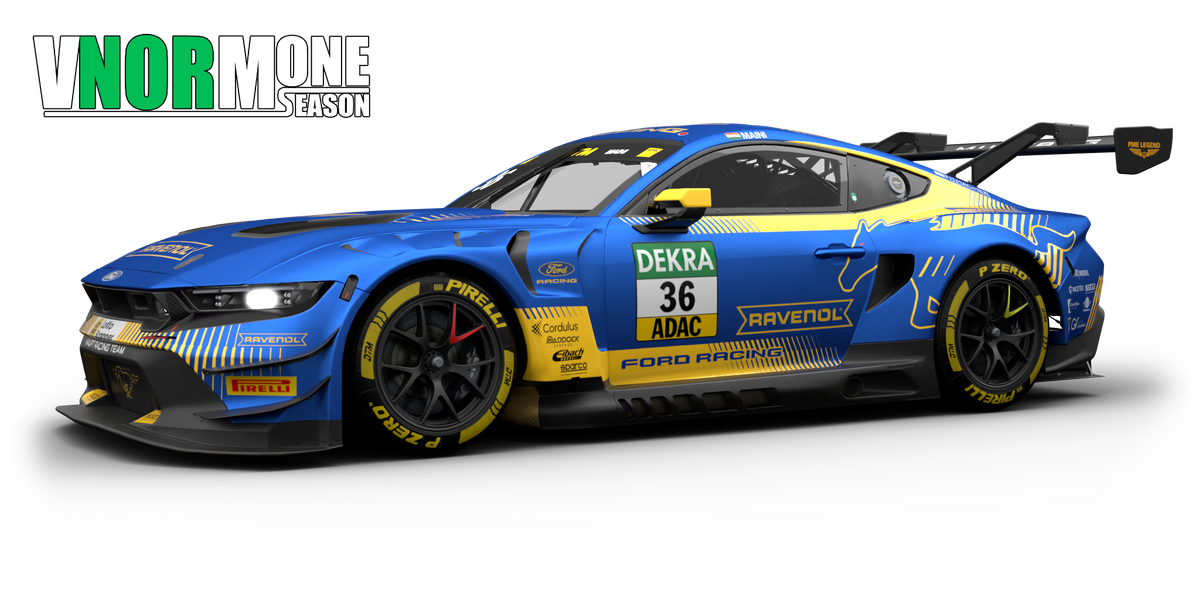 Ford Mustang GT3 EVO for Nordschleife