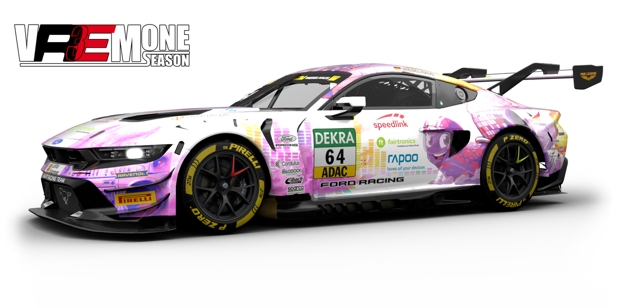 Ford Mustang GT3 EVO for Spa Francorchamps GP