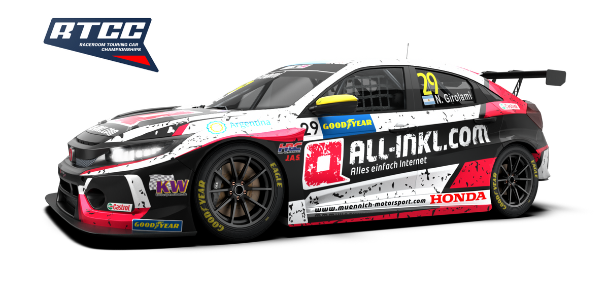 Honda Civic TCR for Red Bull Ring Moto