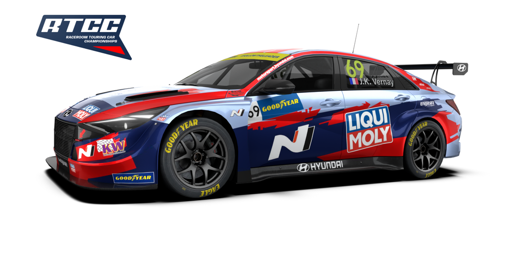 Hyundai Elantra TCR 2021 + 22 for Sonoma Raceway WTCC