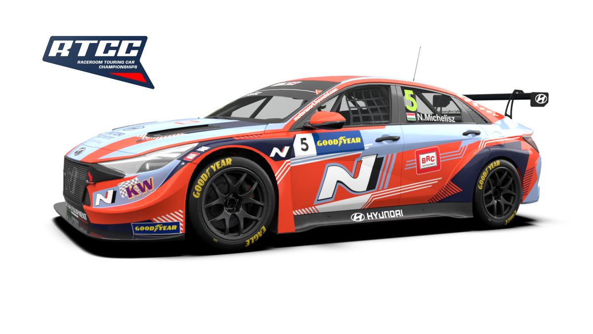 Hyundai Elantra TCR 2021 + 22 for Laguna Seca GP