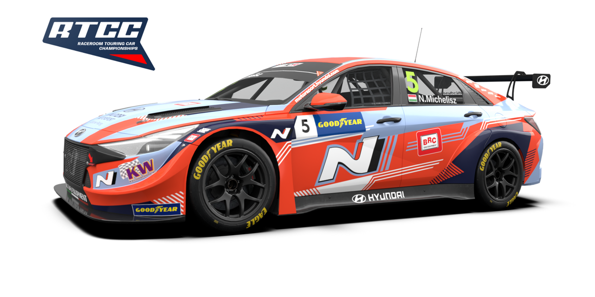 Hyundai Elantra TCR 2021 + 22 for Laguna Seca GP