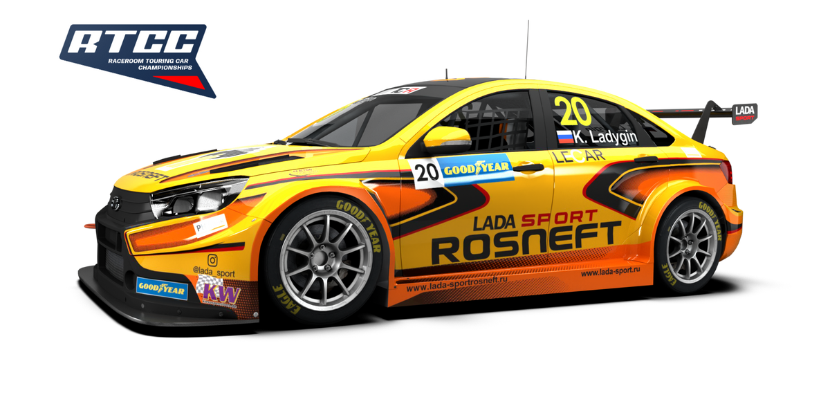 Lada Vesta TCR for Twin Ring Motegi West Course