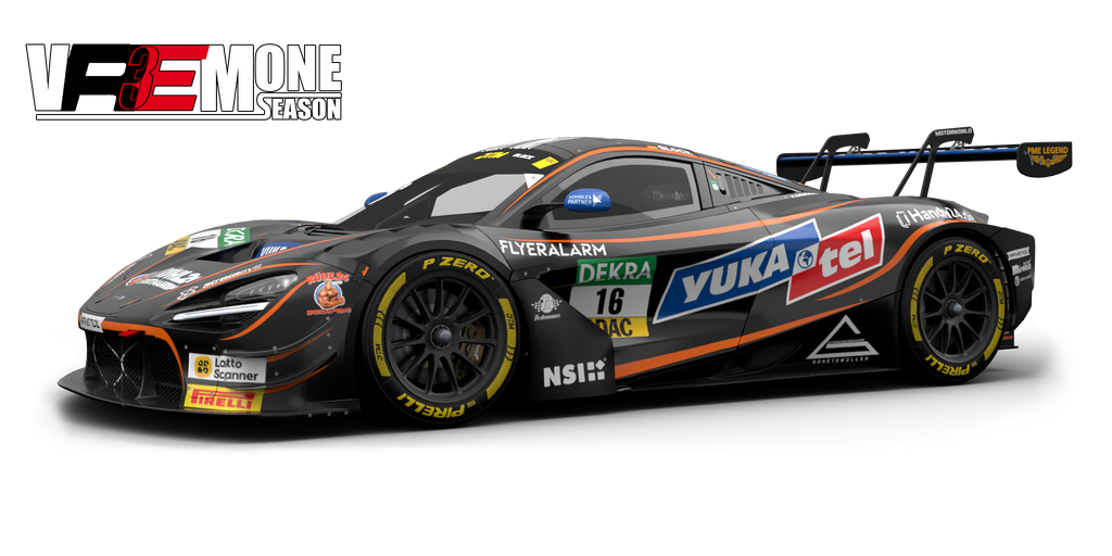 McLaren 720s GT3 EVO for Spa Francorchamps GP