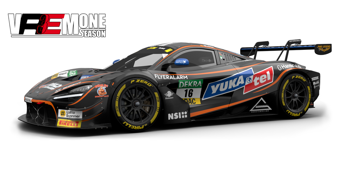 McLaren 720s GT3 EVO for Spa Francorchamps GP