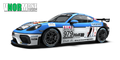 Porsche 718 Cayman GT4 Clubsport for Nordschleife