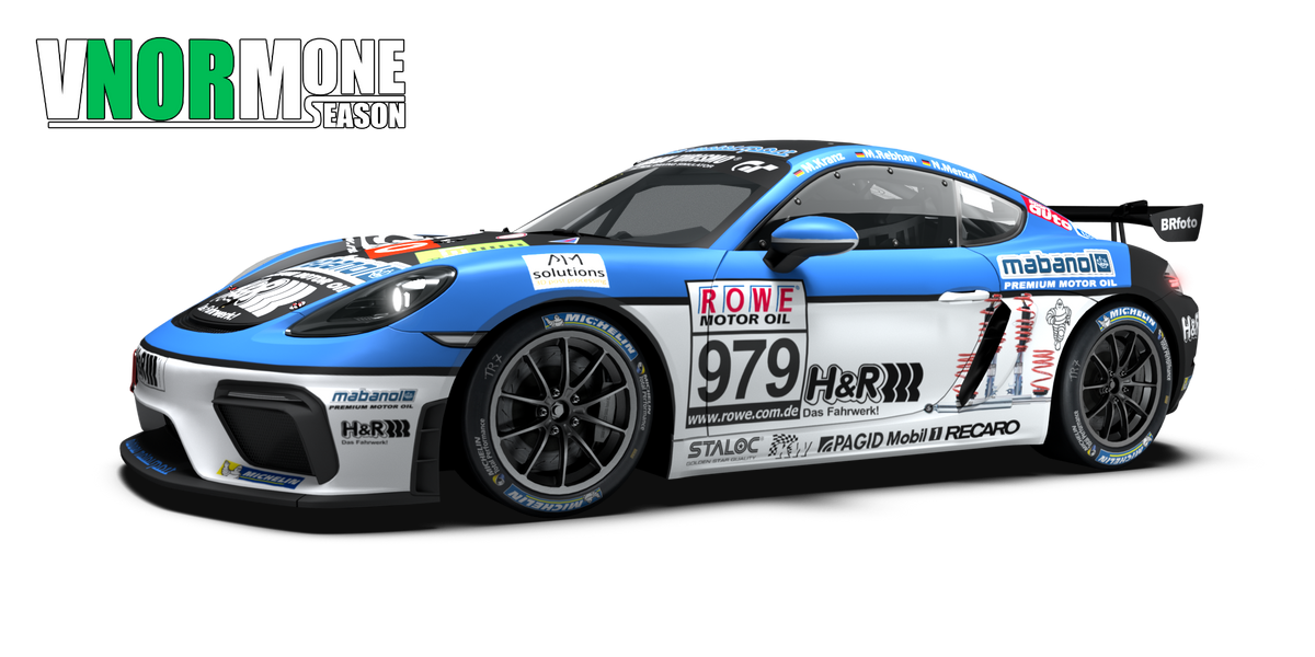 Porsche 718 Cayman GT4 Clubsport for Nordschleife