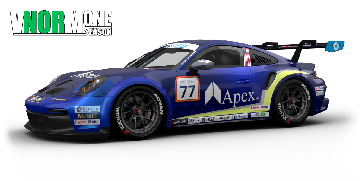 Porsche 911 GT3 Cup 992 for Nordschleife