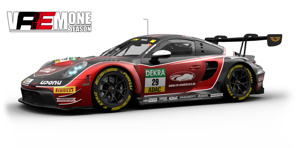 Porsche 911 GT3 R 992.2 for Spa Francorchamps GP