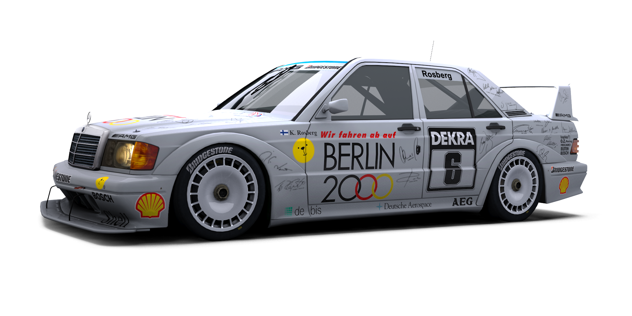 Mercedes 190E EVO II for Nordschleife