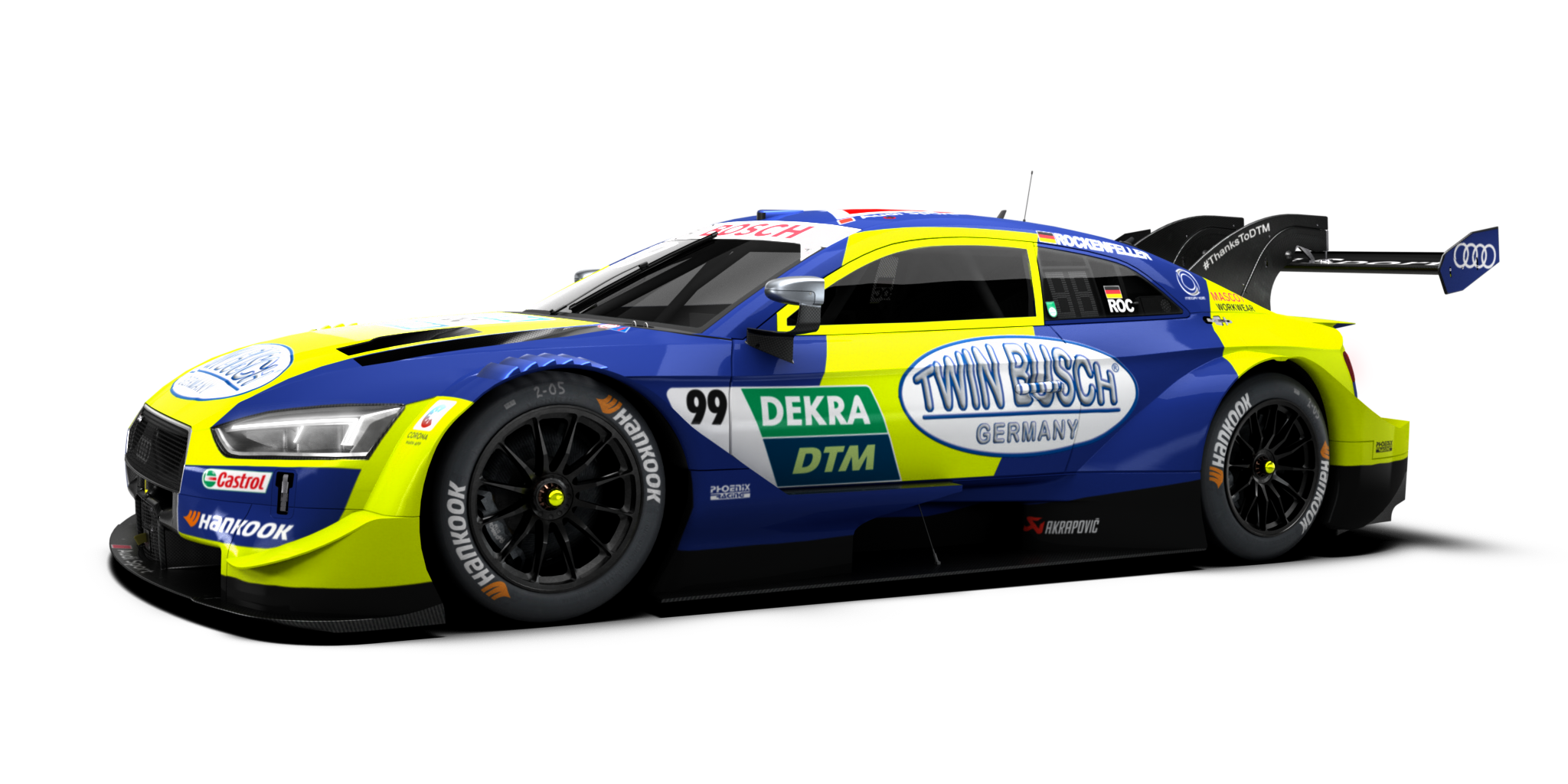Audi RS 5 DTM 2020 for RR Raceway Bridge