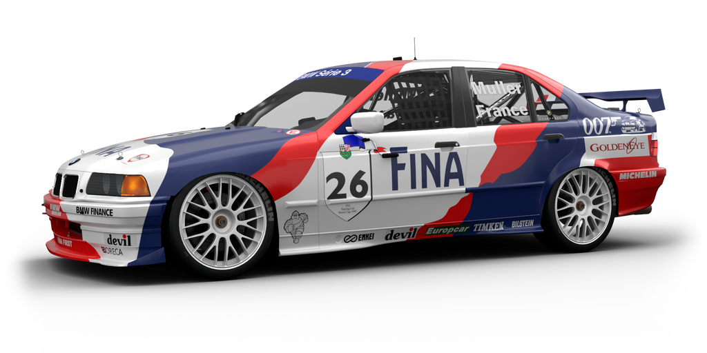 BMW 320i E36 Super Touring for Nordschleife