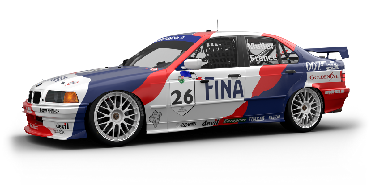 BMW 320i E36 Super Touring for Nordschleife