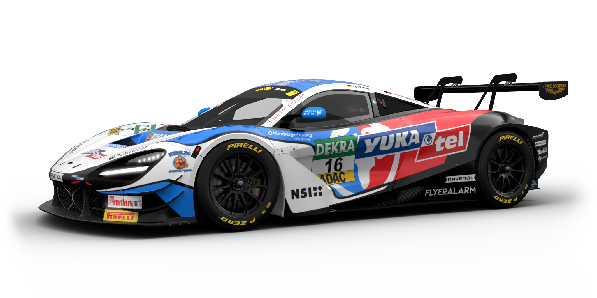 McLaren 720s GT3 EVO for Hockenheim GP