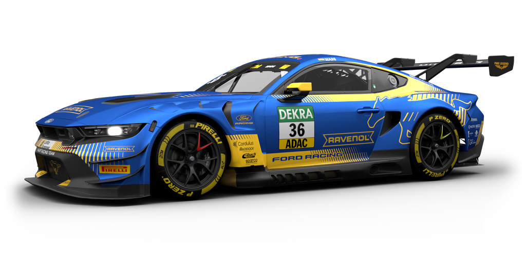 Ford Mustang GT3 EVO for Nordschleife