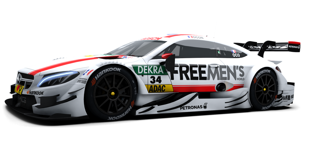 Mercedes AMG C 63 DTM 16 for Shanghai GP