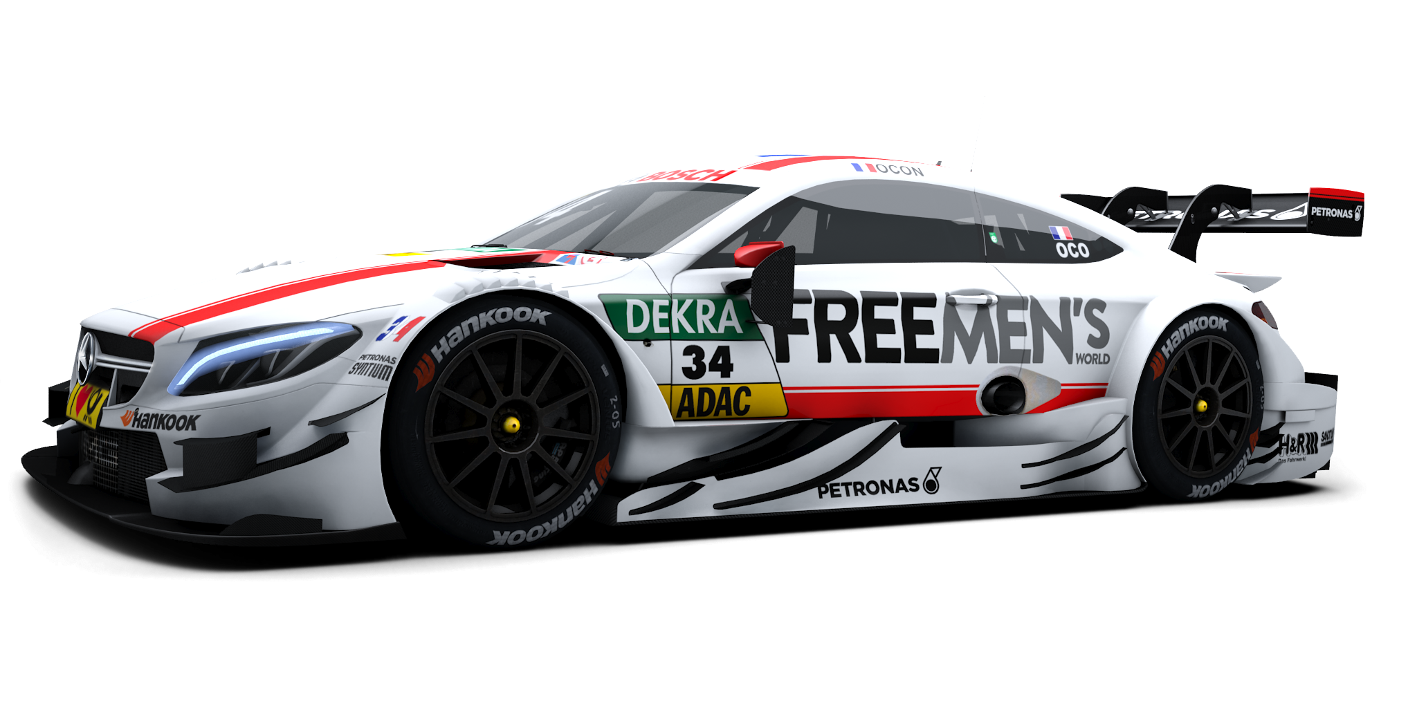 Mercedes AMG C 63 DTM 16 for Shanghai GP
