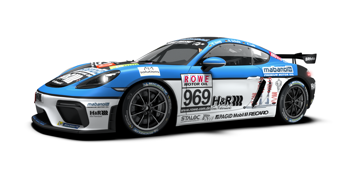Porsche 718 Cayman GT4 Clubsport for Hockenheim GP