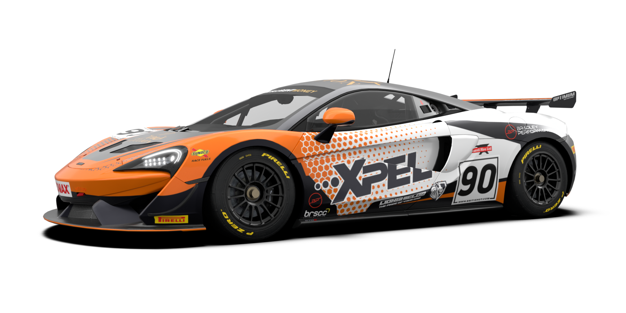McLaren 570s GT4 for Zandvoort GP