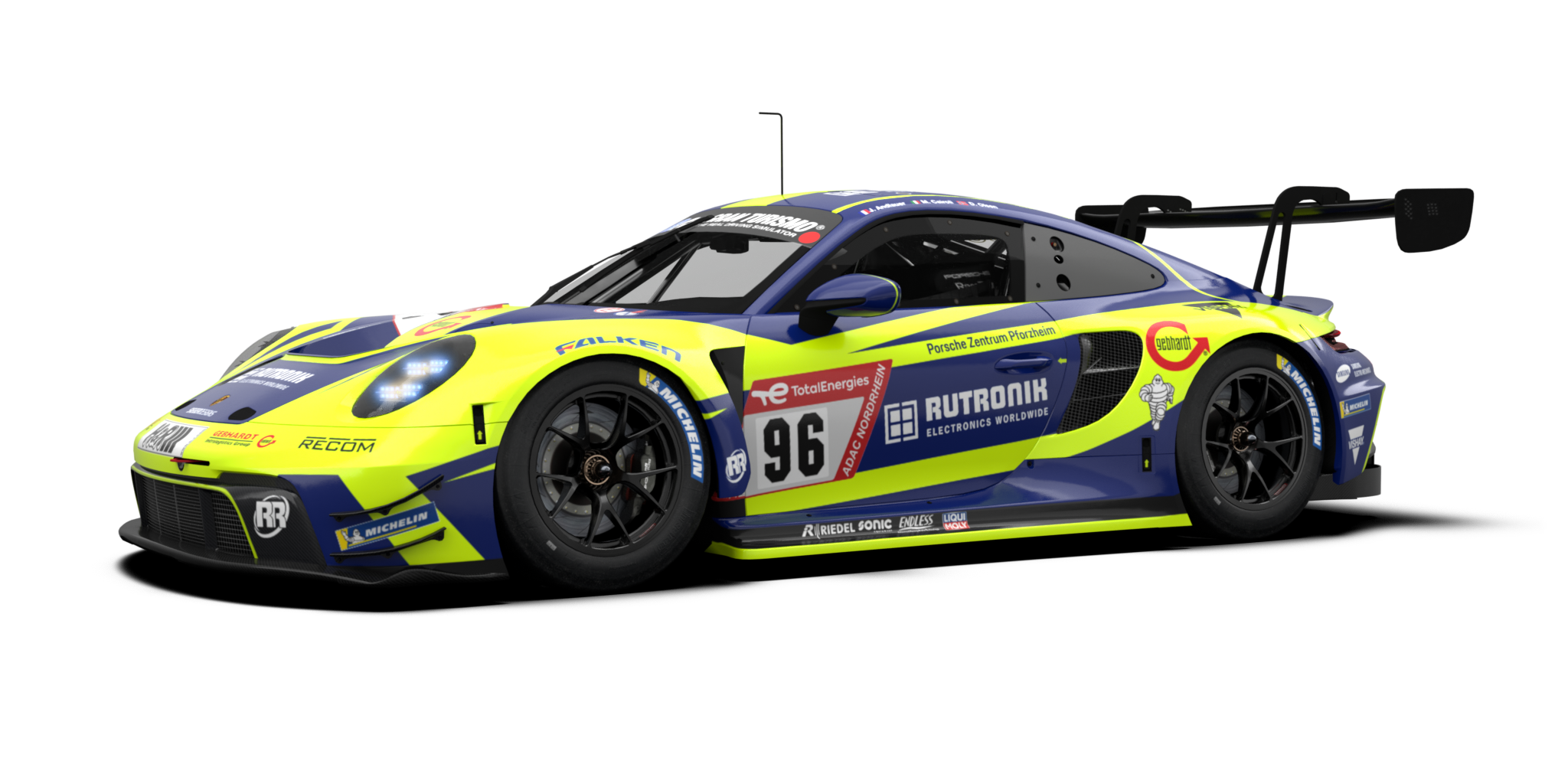 Porsche 911 GT3 R (992.1) for Dubai Autodrome GP
