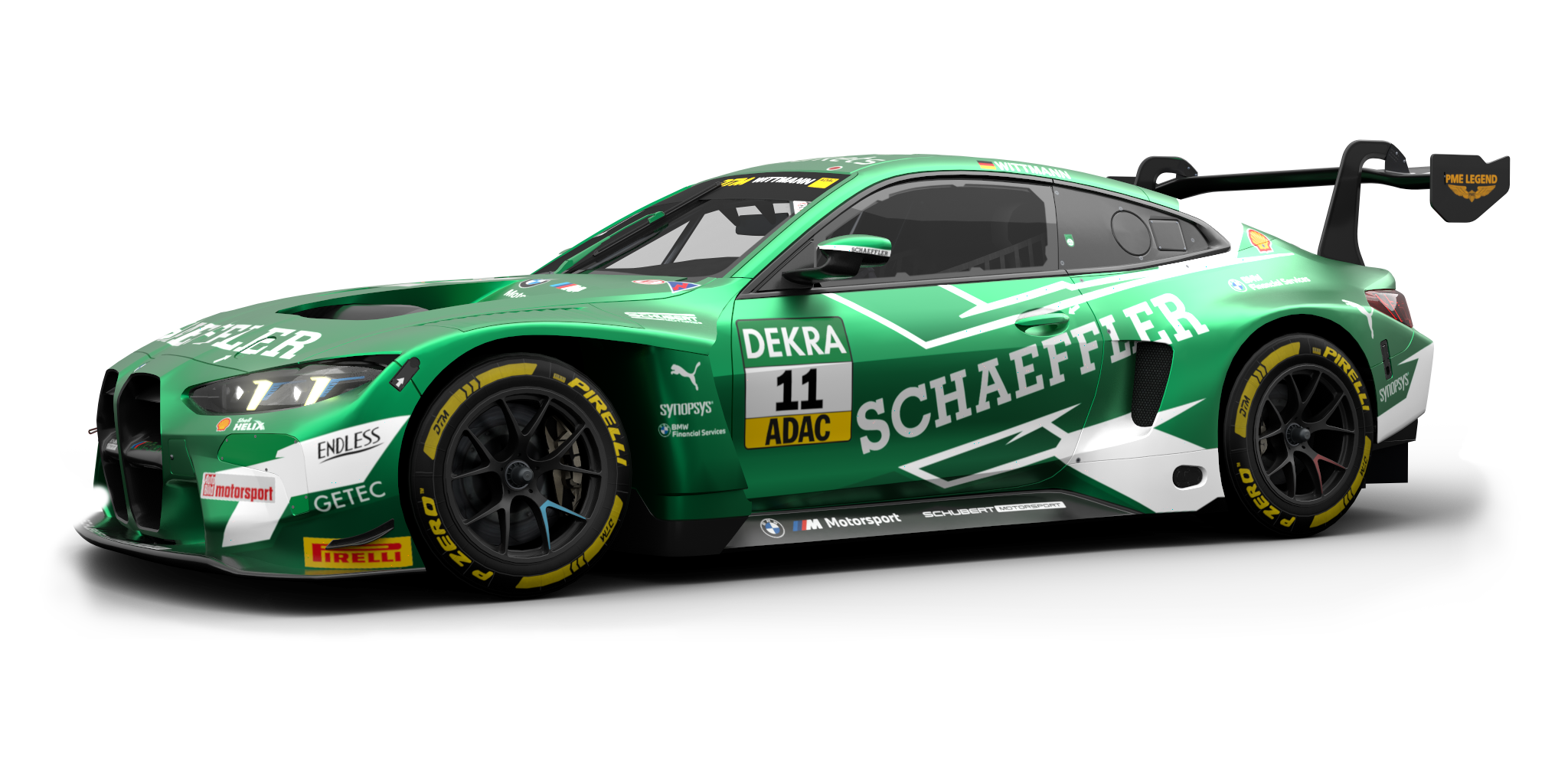 BMW M4 GT3 EVO for Spa Francorchamps GP