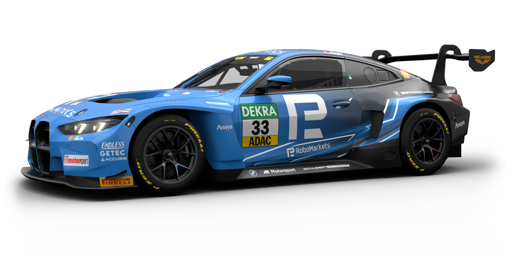 BMW M4 GT3 EVO for Daytona Road Course
