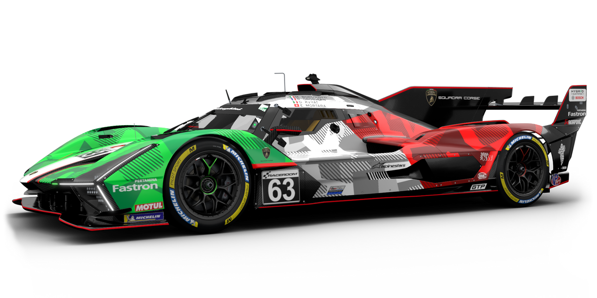 Lamborghini SC63 for Nürburgring GP