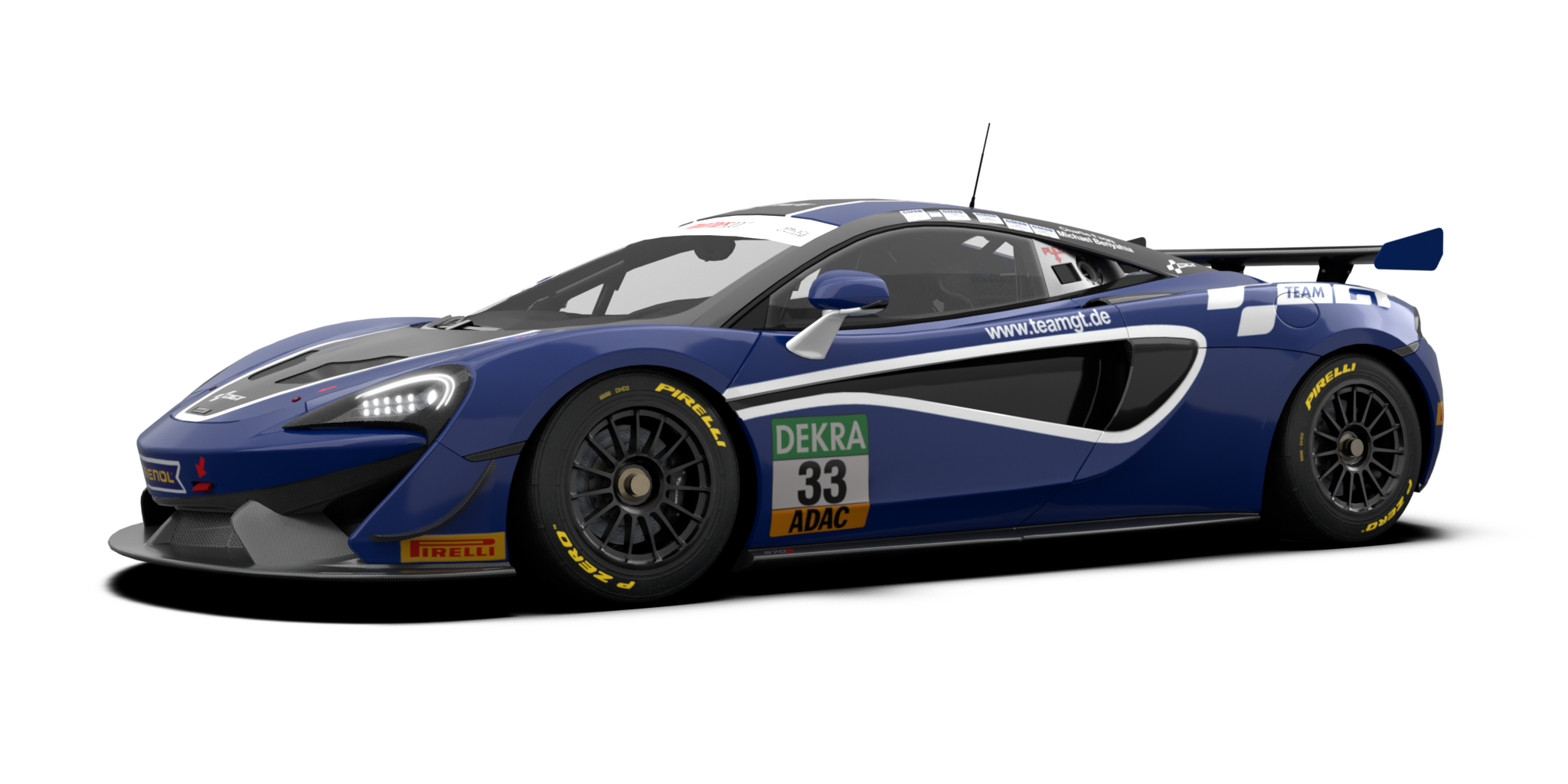 McLaren 570s GT4 for Nordschleife