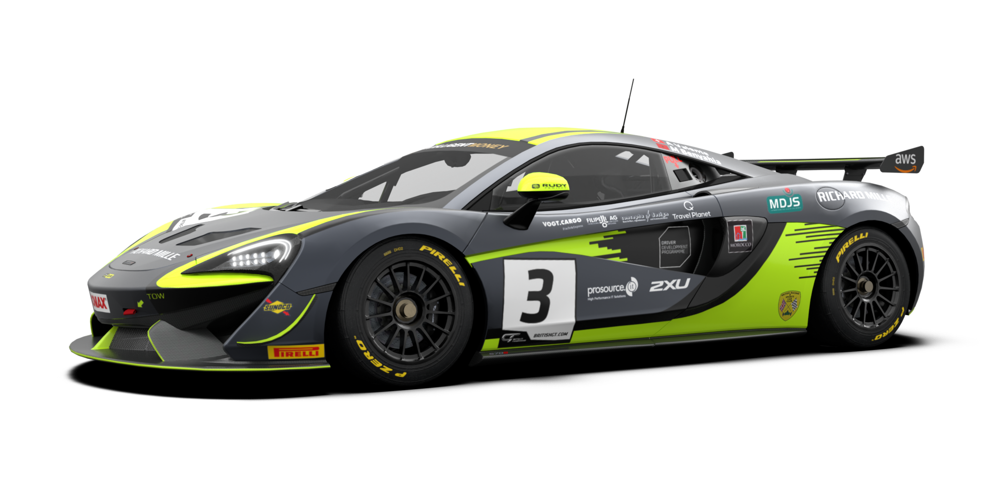McLaren 570s GT4 for Red Bull Ring GP