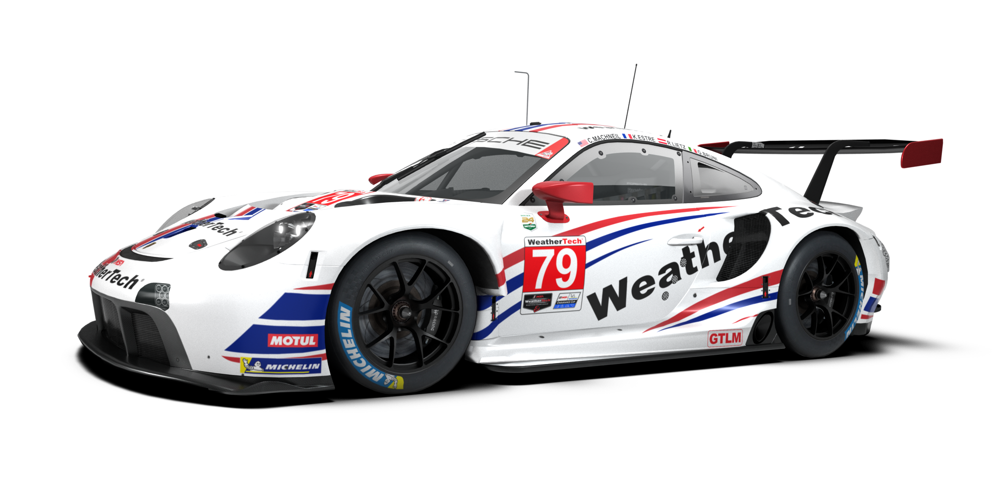 Porsche 911 RSR 2019 for Monza GP