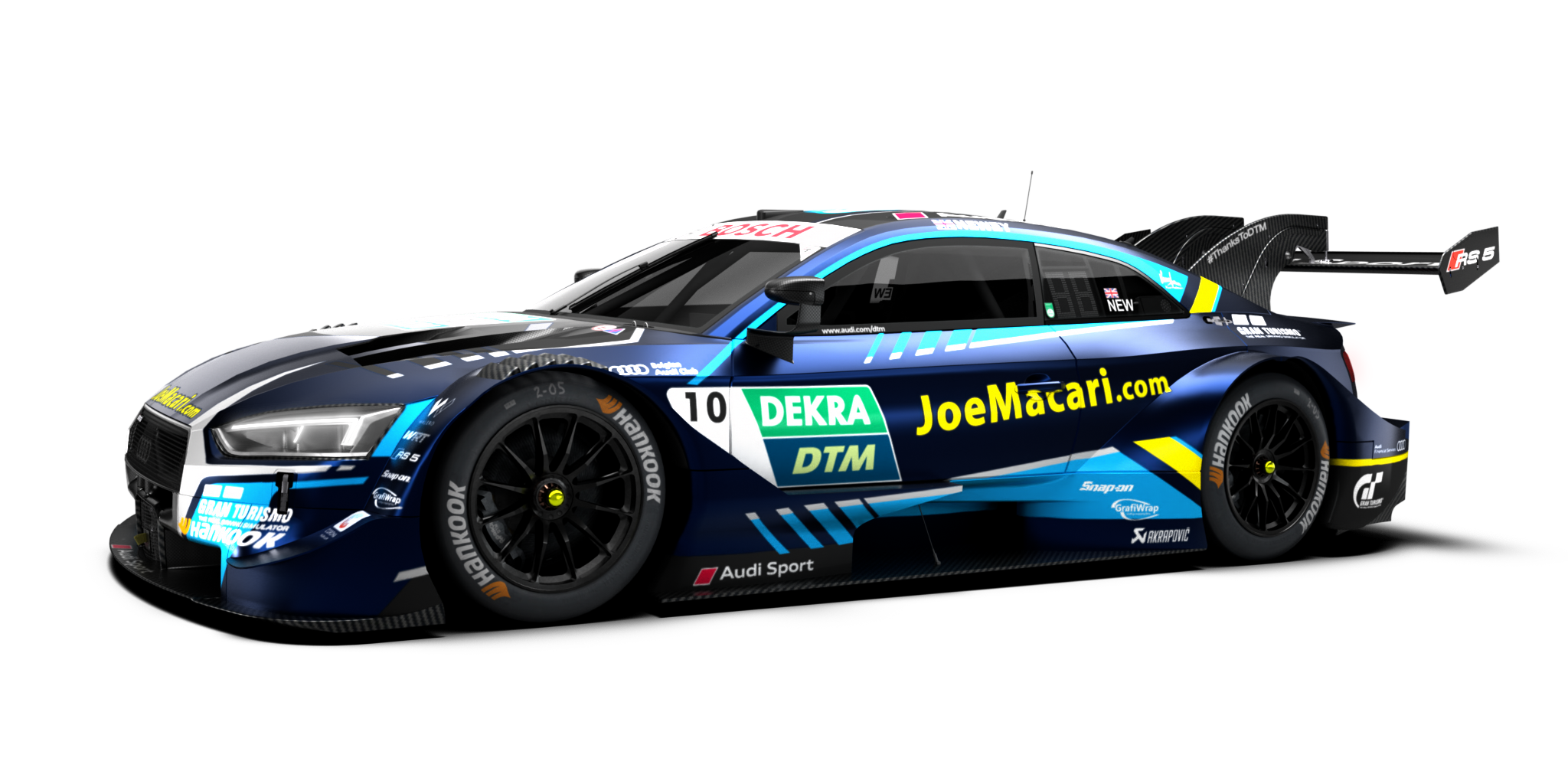 Audi RS 5 DTM 2020 for Branch Hatch GP